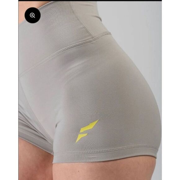 NWT Flag Nor Fail Vivid shorts gray yellow size small - Picture 5 of 8